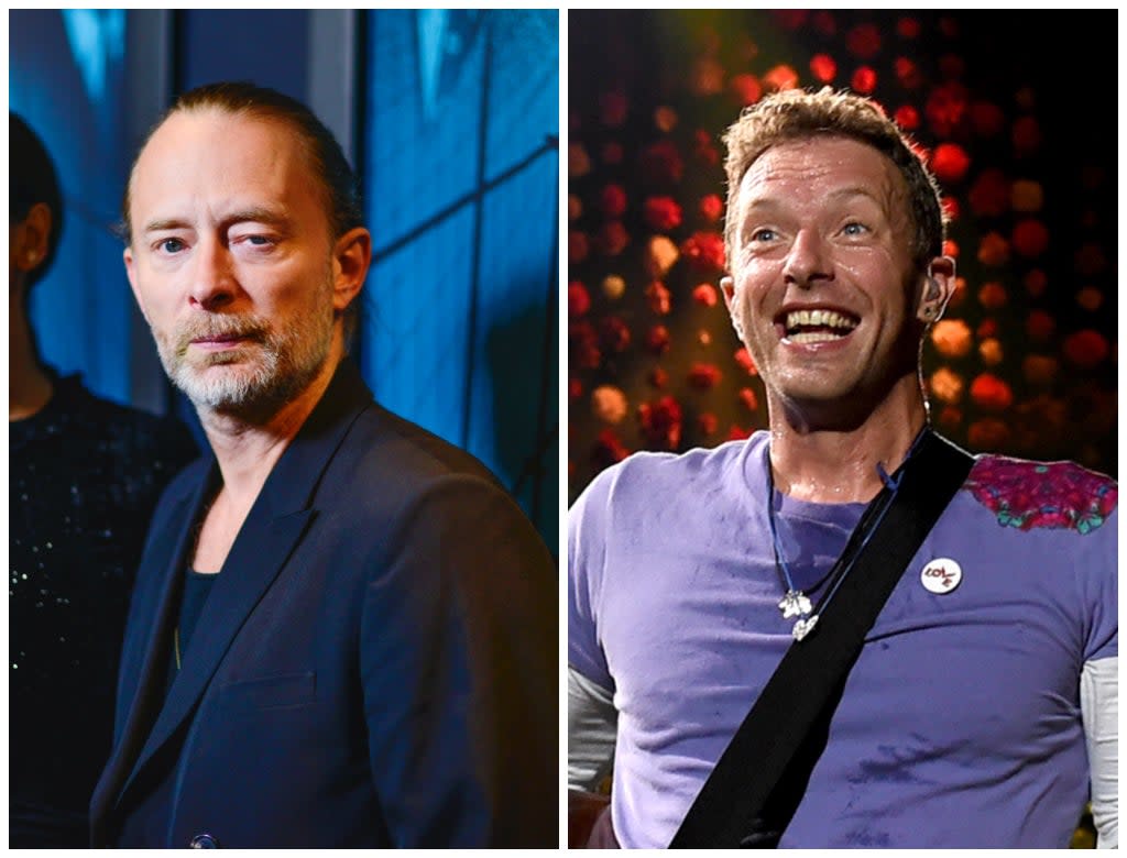 ‘Radiohead still sound like Radiohead and Coldplay like Coldplay' (Getty)