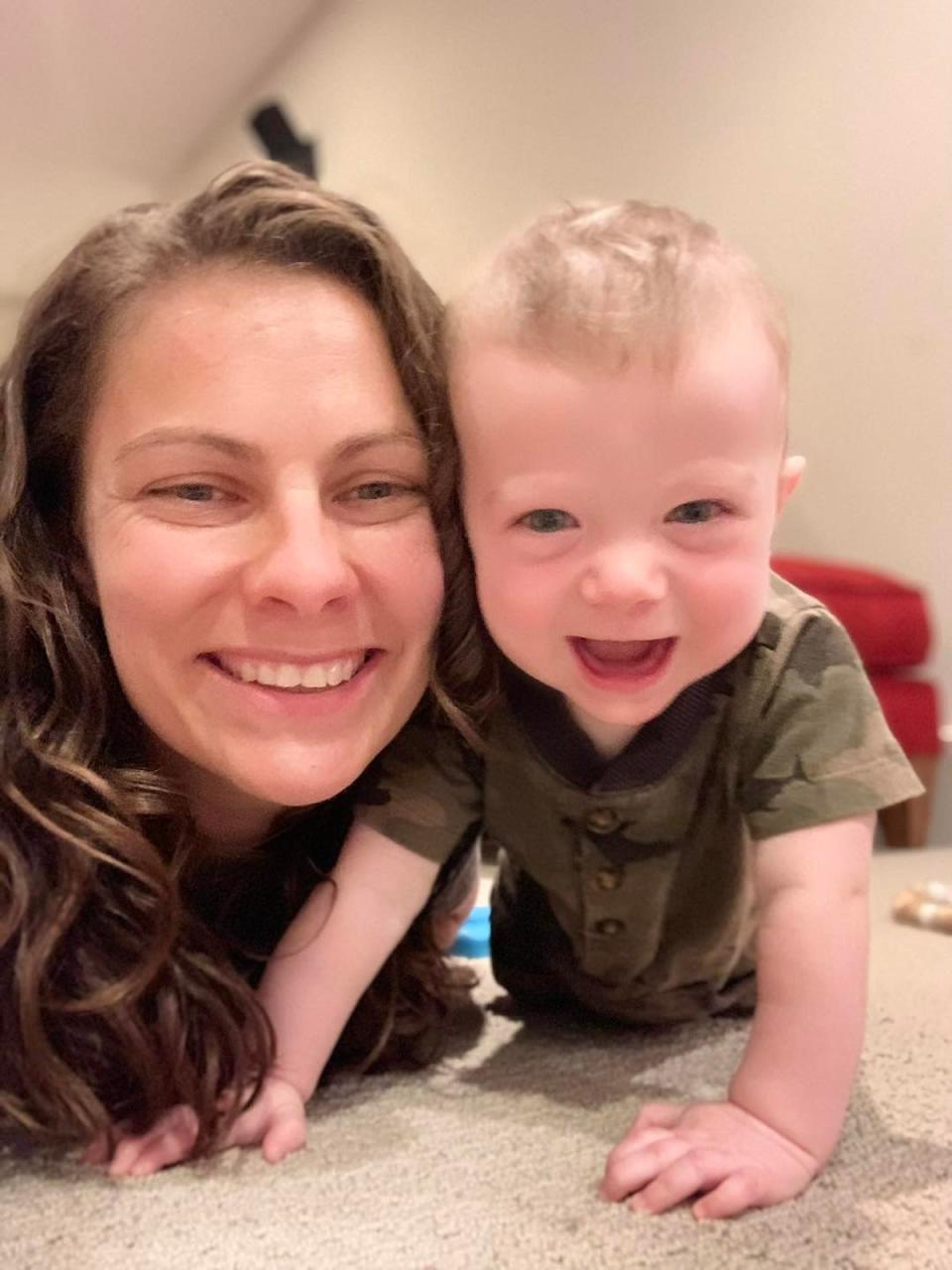Katie Seley is one of five confirmed dead in Pennsylvania flooding, while two of her three children remain missing (Upper Makefield Township Police Department)