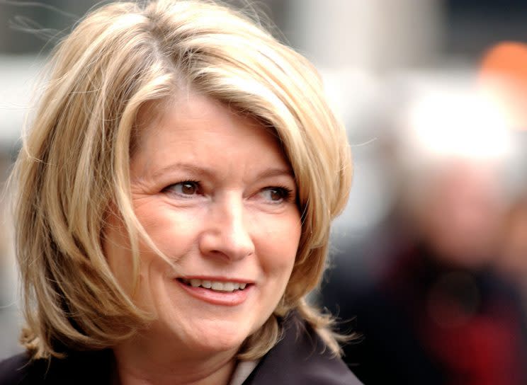 Martha Stewart.