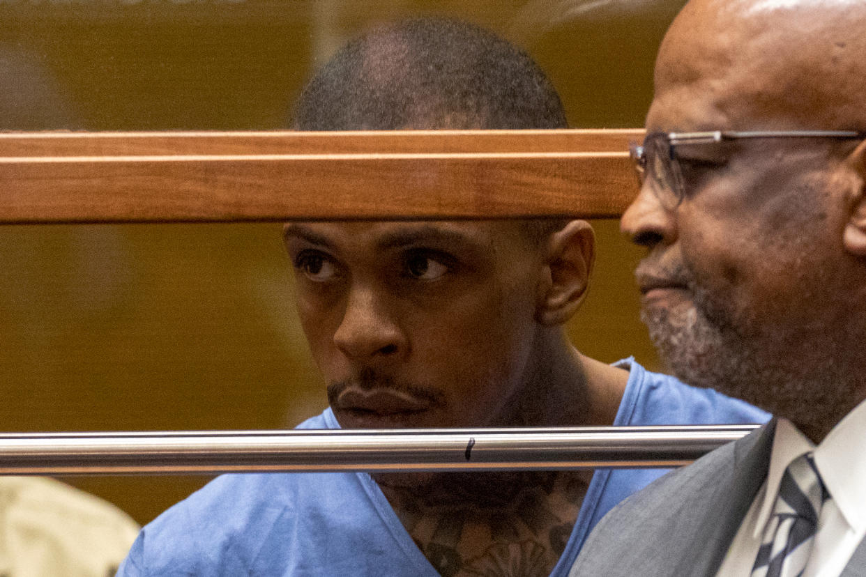 Rapper Nipsey Hussle's Alleged Killer Eric Holder Makes First Court Appearance - Credit: Patrick Fallon/Getty Images