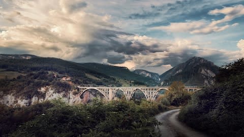 The bridge over the Tara River - Credit: GETTY