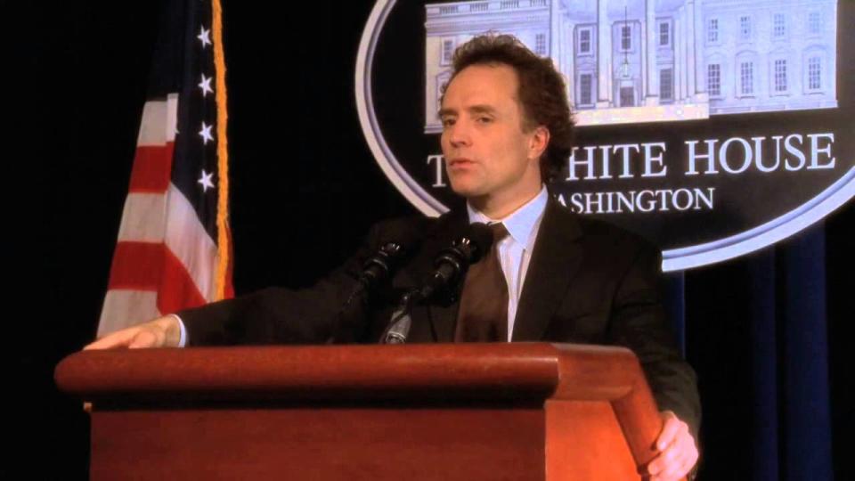 Bradley Whitford as Josh Lyman (Warner Bros./Sky)