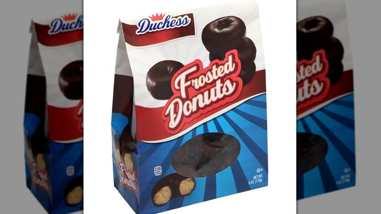 frosted donut bag