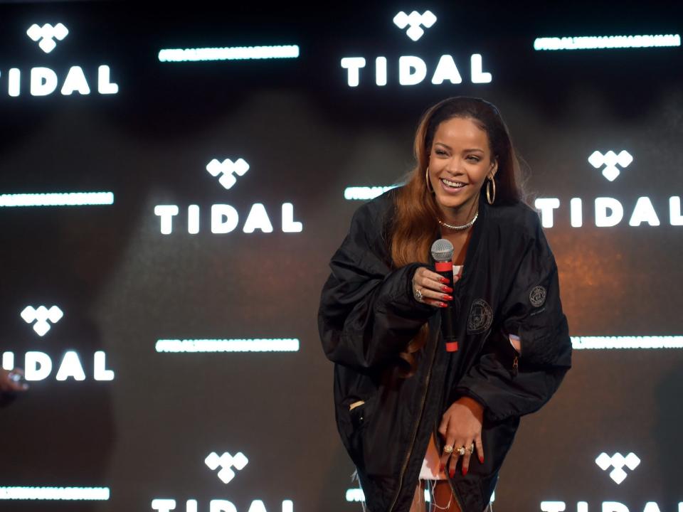 rihanna tidal