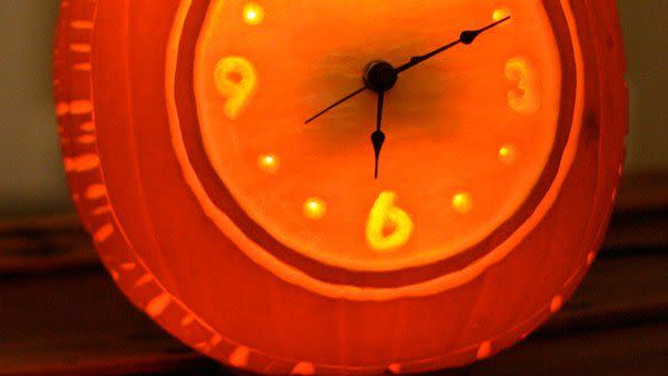 Alarm Clock Pumpkin