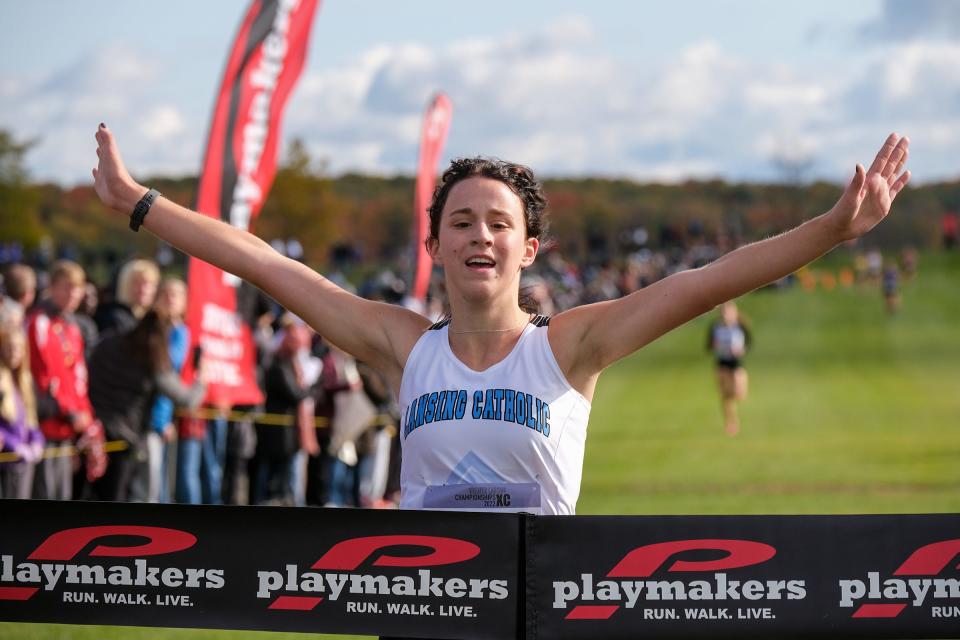 Lansing Catholic's CC Jones, Okemos girls win at Greater Lansing Cross