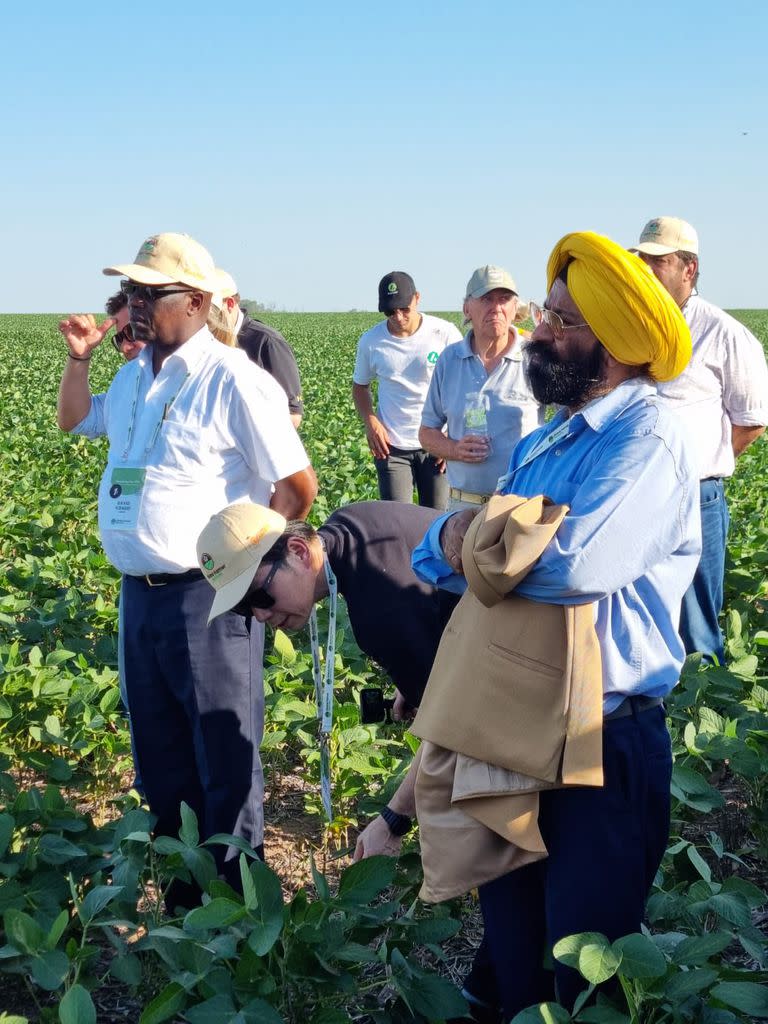 Participaron productores de diversos países