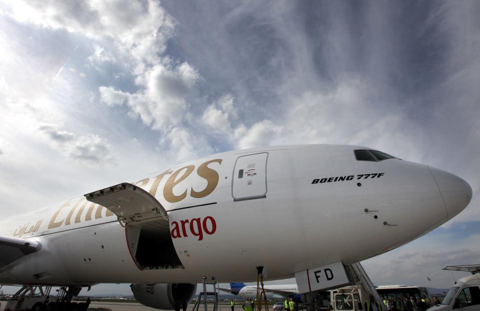 Emirates SkyCargo Boeing 777-F.