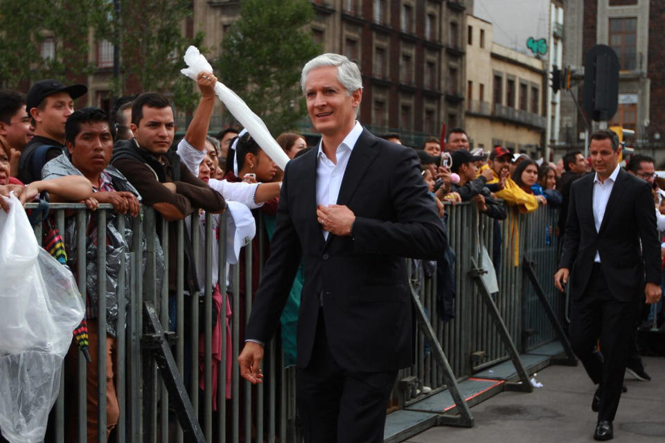 Alfredo del Mazo, gobernador del Estado de México. NOTIMEX/FOTO/FRANCISCO ESTRADA/