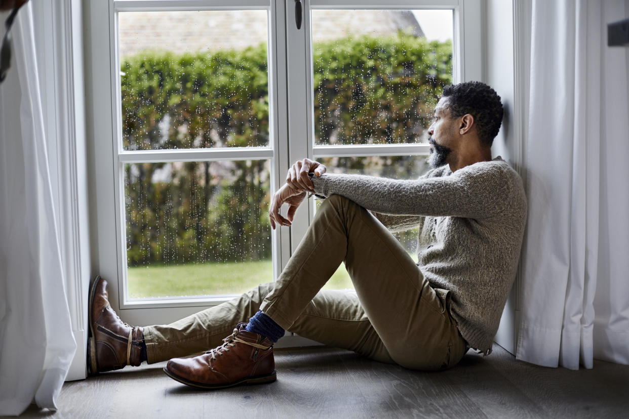 Loneliness has been linked to cancer in a study of middle-aged men. (Posed by a model, Getty Images)