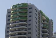 A view of one of the blocks of apartments where Slovenia's athletes competing in the Rio 2016 Olympic Games are supposed to stay in the Olympic Village in Rio de Janeiro, Brazil, July 24, 2016. REUTERS/Pilar Olivares