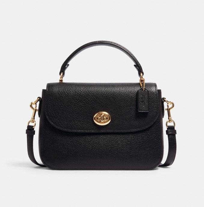 Marlie Top Handle Satchel. Image via Coach Outlet.