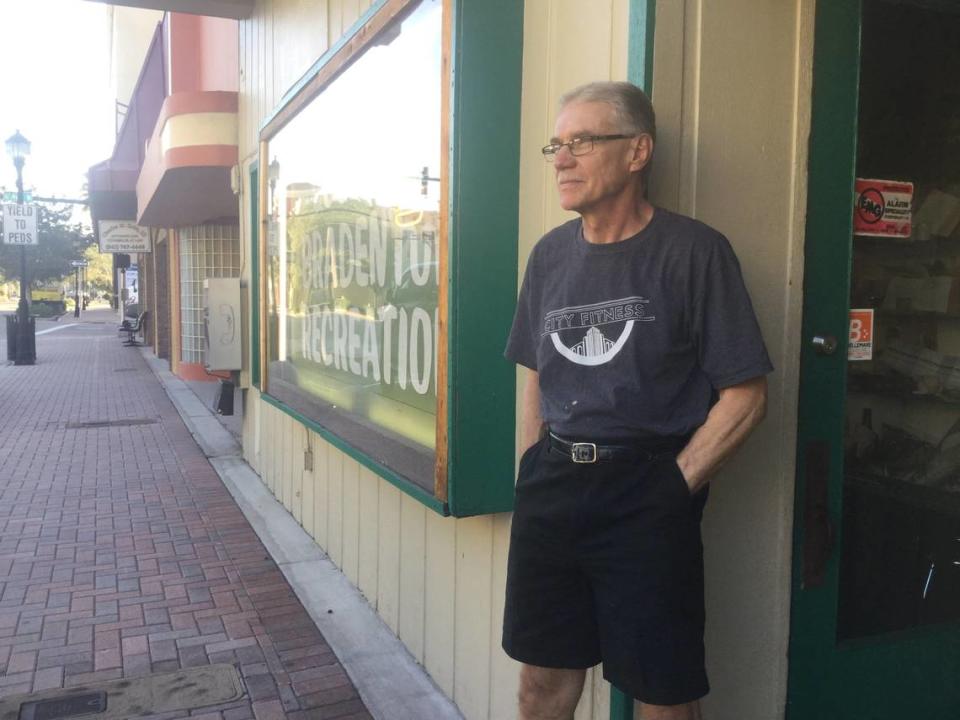 In this archived photo, Lawton Smith is shown above in 2016, when he decided to close Council’s Burgers in downtown Bradenton.