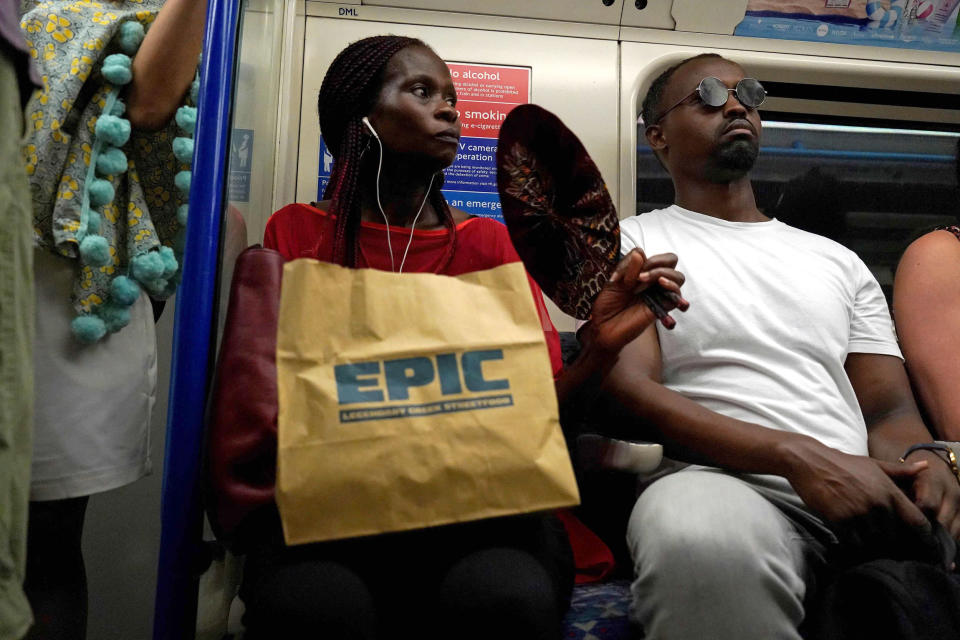 Image: London heat wave (Niklas Halle'n / AFP - Getty Images)