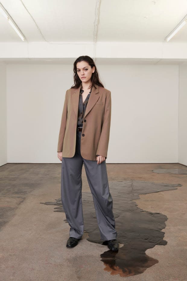 <p>A look from the Eftychia Fall 2021 collection. </p>