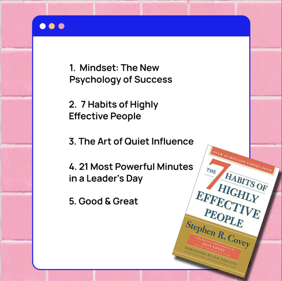 Leadership books for the New Year list 