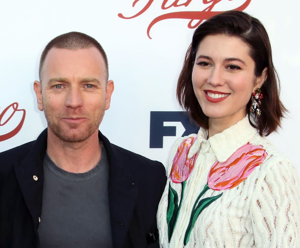 Ewan is now dating Mary Winstead, his Fargo co-star. Source: Getty