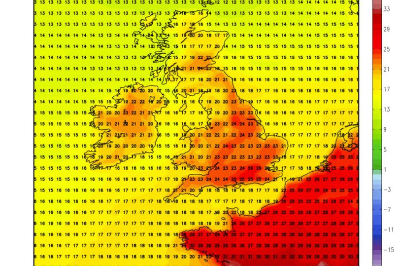 The heat is set to ramp up again on Saturday, July 13