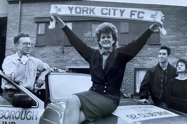 Tributes to 80s York City Football Club stalwart: 'She was there