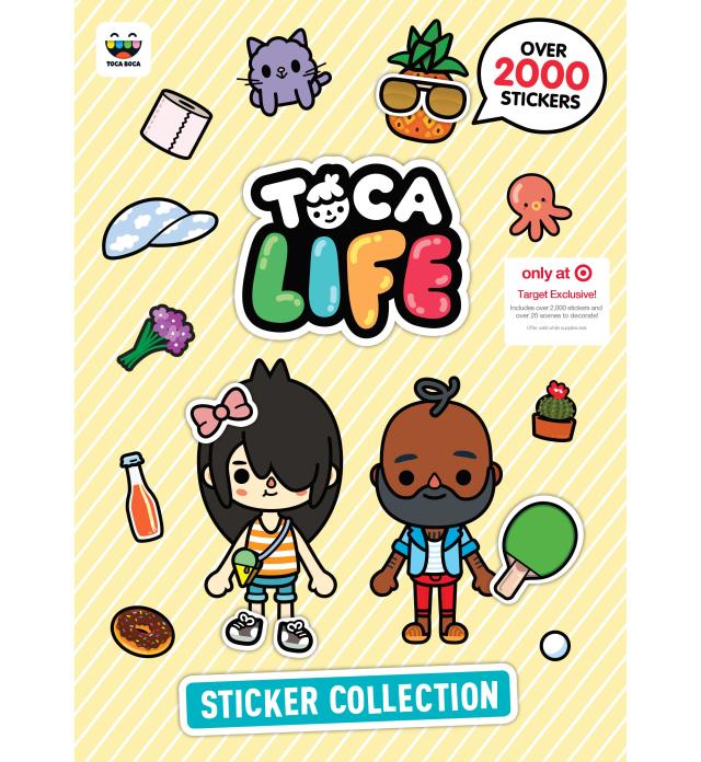 Toca Life World Stickers, Transfer Stickers