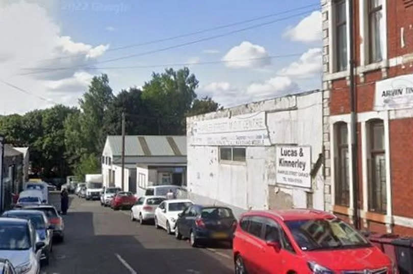 The Sharples Street premises in Blackburn