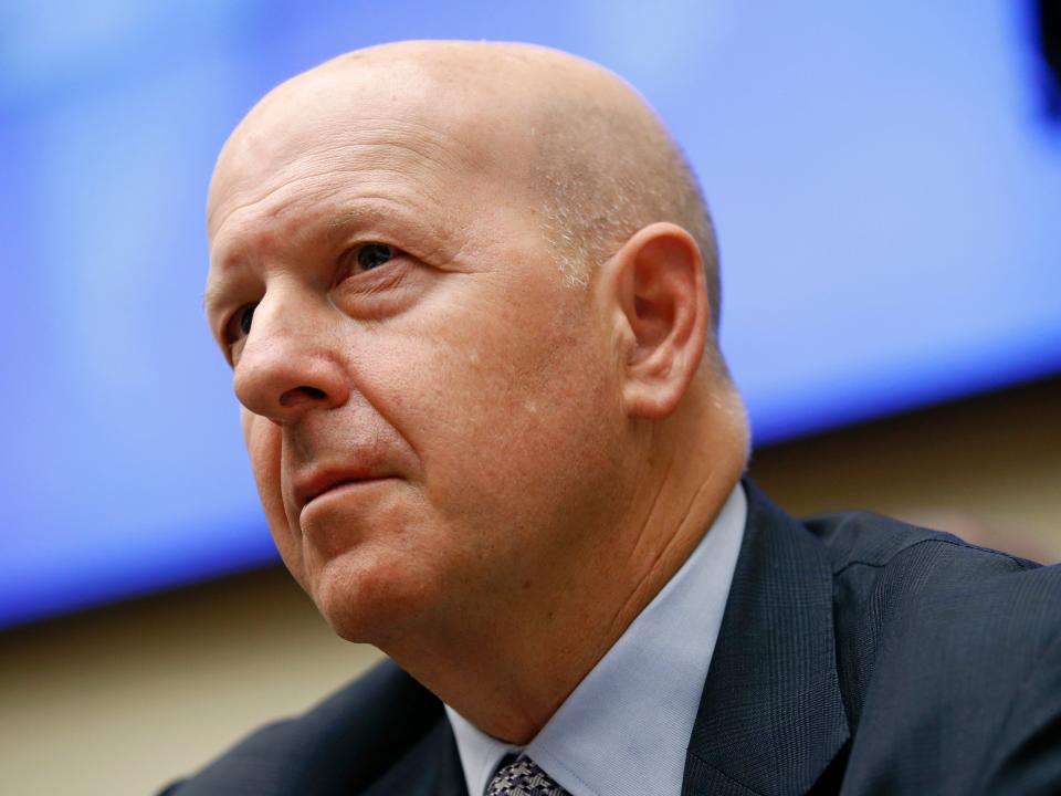 Goldman Sachs chairman and CEO David Solomon