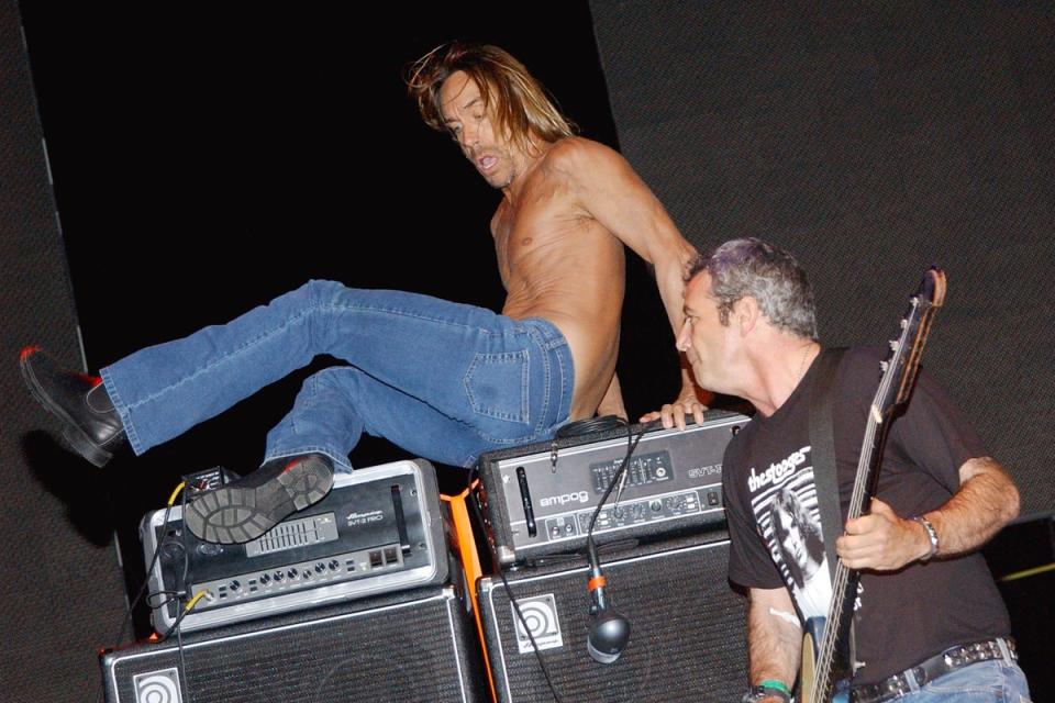 Iggy Pop and the Stooges at Coachella (Getty Images)