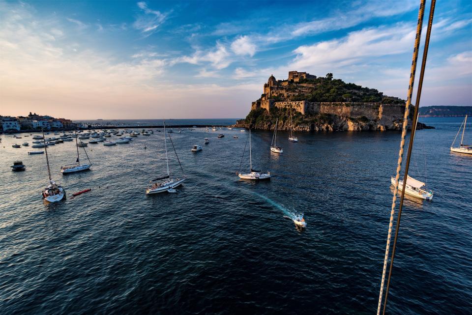 Ischia is a volcanic island in the Gulf of Naples.  (Marka via Getty Images)