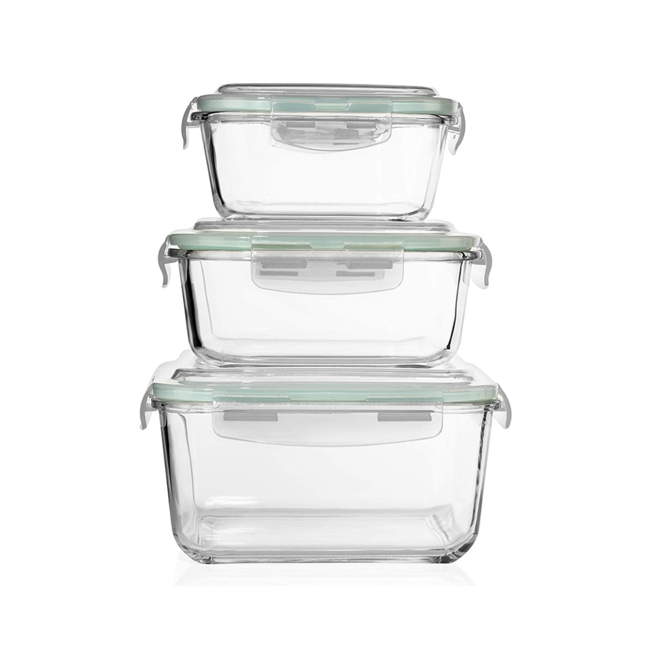 Razab Homegoods Extra Large Glass Food-Storage Containers
