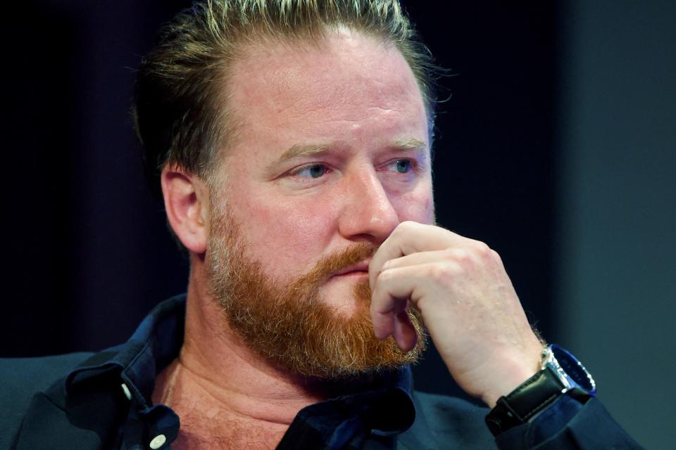 CEO of smartphone-based bank Tandem, Ricky Knox attends a session at the Paris Fintech Forum  in Paris on January 30, 2018. / AFP PHOTO / ERIC PIERMONT        (Photo credit should read ERIC PIERMONT/AFP/Getty Images)