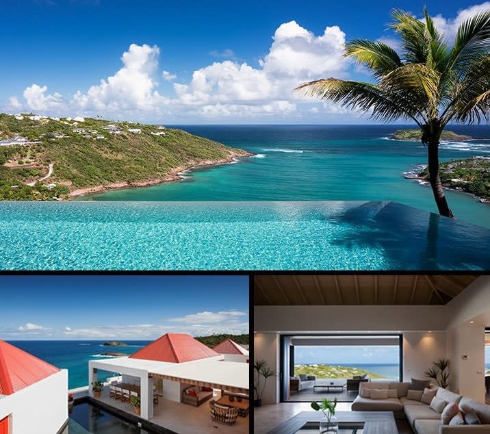 The villa in Saint-Barth included in this year's gift bag