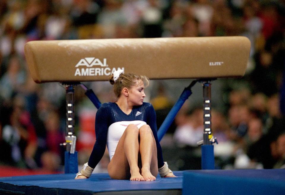 2000: Women's Gymnastics Vault Set Low