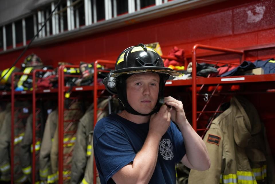 Stanislav Baranov is one of the newest members of the Corner Brook Fire Department, and moved to the region from Ukraine earlier this year.