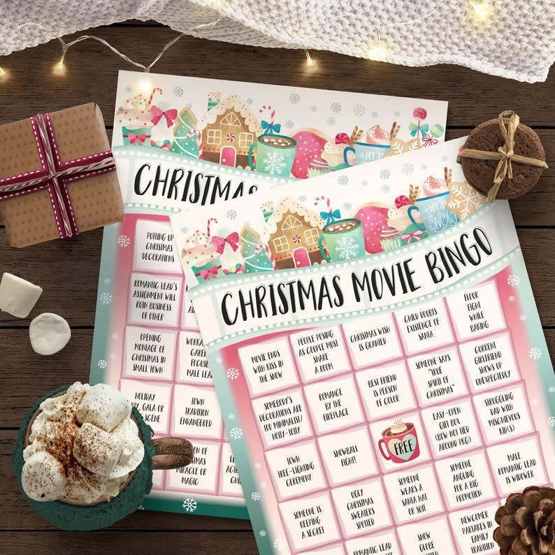 38) Christmas Movie Bingo