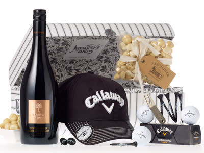 <p>For a dad who loves golf, you can't go past the Callaway Hamper. RRP. $149.95 from www.westfield.com.au</p>