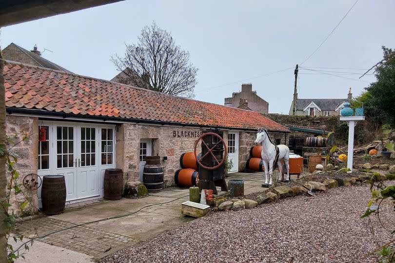 Blackness Bay Distillery, Blackness, Falkirk council area.