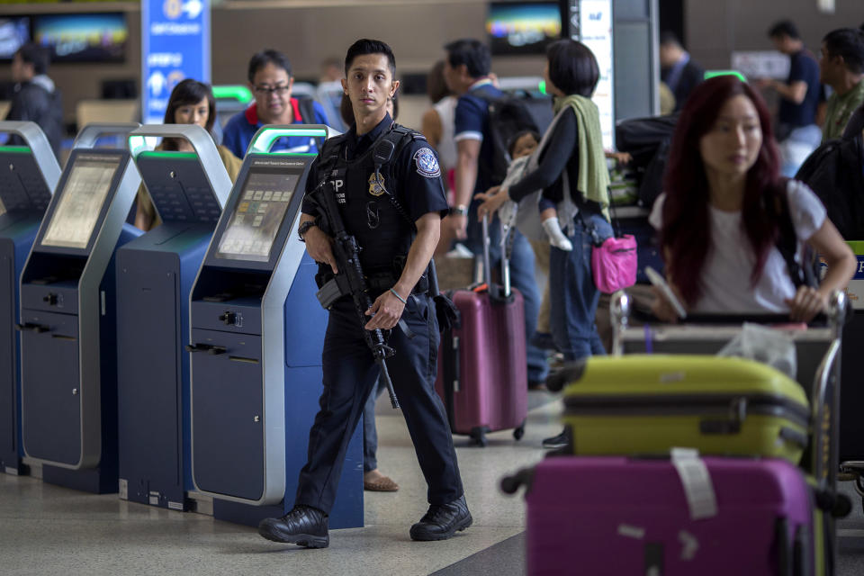 customs  border airport