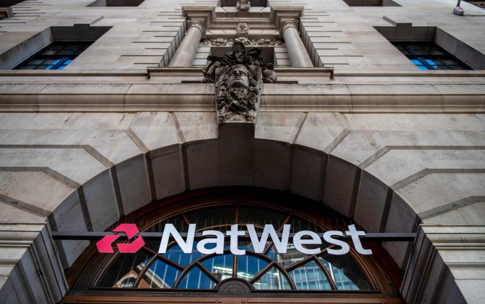 A NatWest Group Plc bank branch in the City of London, U.K., on Tuesday, April 26 2022 - Chris J. Ratcliffe/ Bloomberg