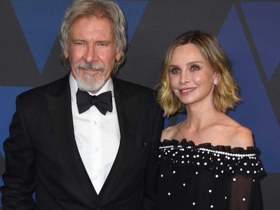 Harrison Ford and Calista Flockhart in November 2018.