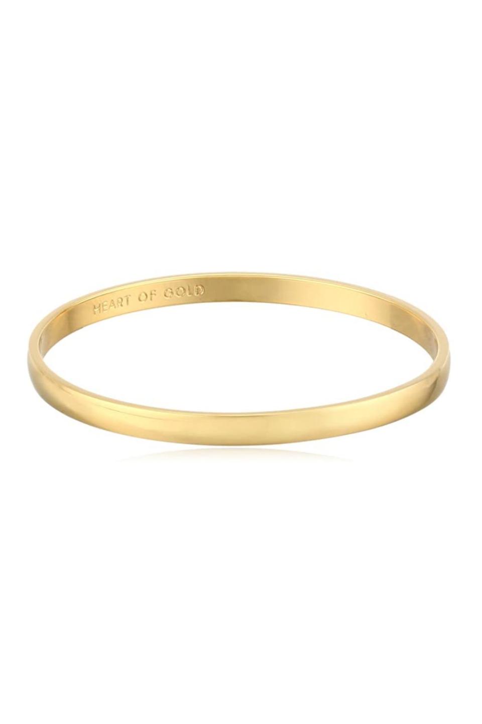 Heart of Gold Bangle