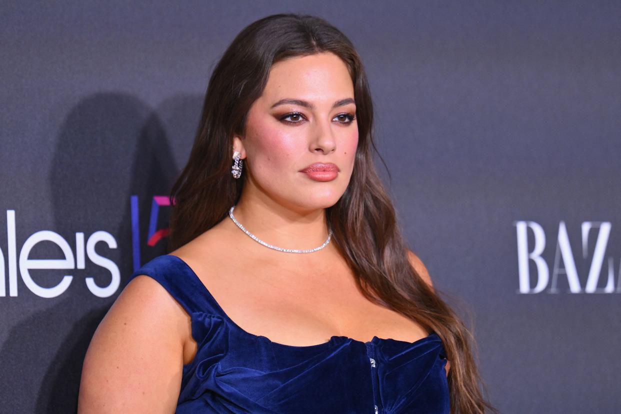 Ashley Graham shares postpartum hair loss photos. (Photo: ANGELA WEISS/AFP via Getty Images)