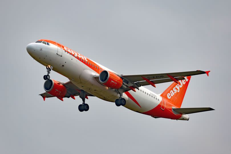 File photo dated 02/09/22 of a easyJet Airbus A320-214 landing at Stansted Airport in Essex. If its forecasts are right, easyJet should report a hike in profit as it updates shareholders on its performance during the financial year on Thursday. Investors, who have cheered the meteoric share price over the last year, will not only look to see if the airline hits its targets for the year, they will also be keen to know what targets it will aim for next year, analysts said. Looking at the share price it could easily look like easyJet has enjoyed little but smooth sailing over the last 12 months. Issue date: Sunday October 8, 2023. PA Photo. See PA story CITY Forecast. Photo credit should read: Nicholas.T.Ansell/PA Wire