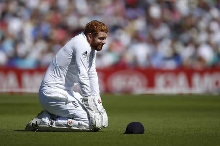 Britain Cricket - England v Pakistan - Fourth Test - Kia Oval - 12/8/16 England's Jonny Bairstow Action Images via Reuters / Paul Childs/ Livepic