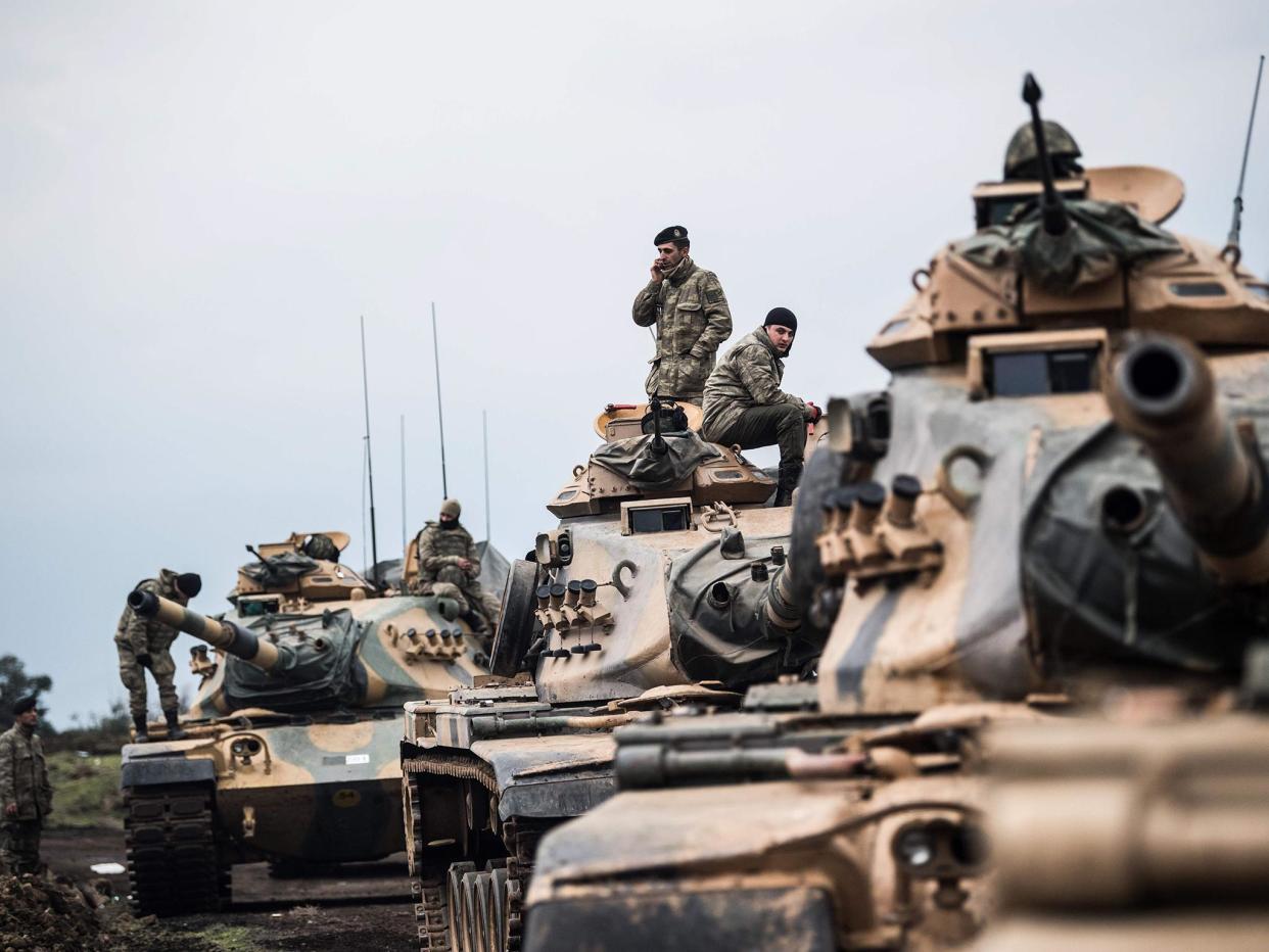 The battle will bring the country into direct confronation with the US, its NATO ally: Getty