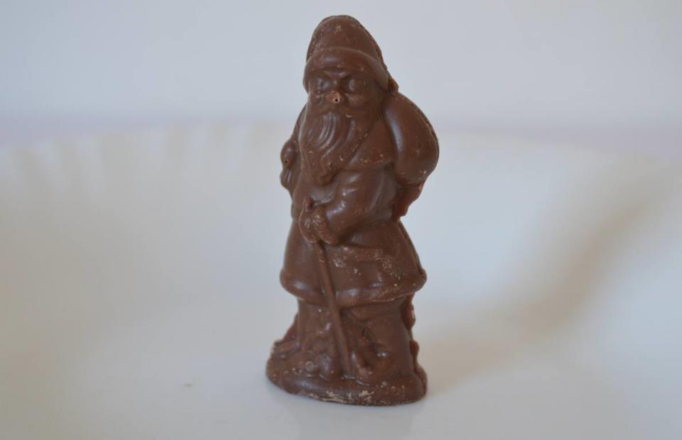 Chocolate Santas or Hanukkah Gelt