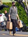 <p>Colin Farrell makes a grocery run in Los Angeles on Tuesday.</p>