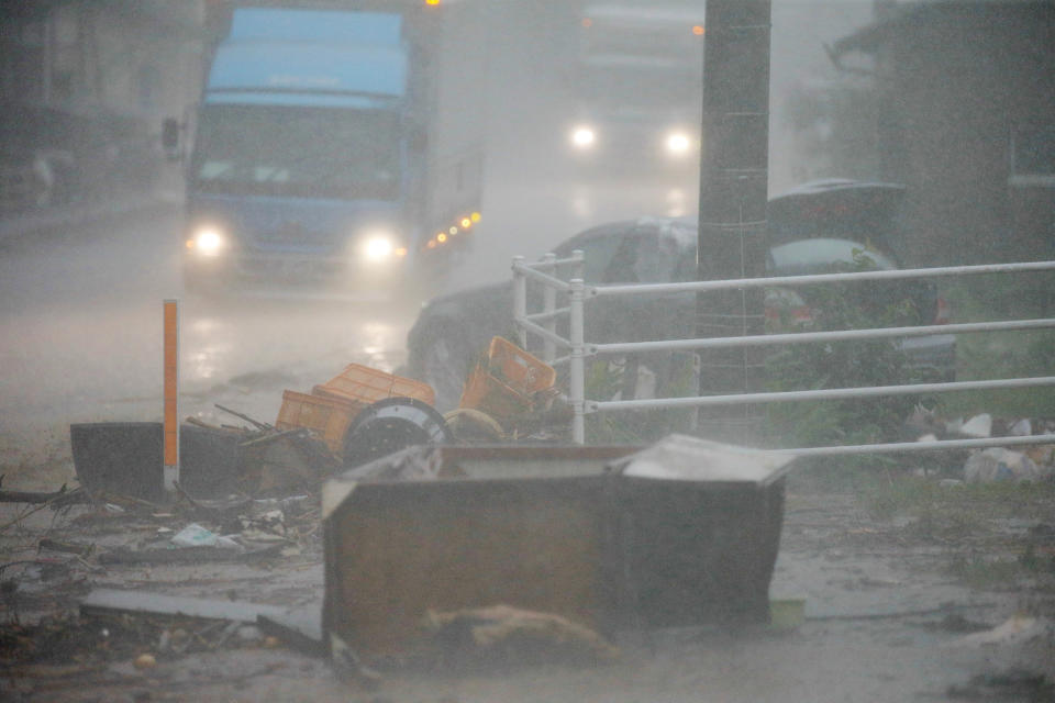 JAPAN-WEATHER-RAIN-FLOOD