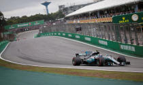 Formula One F1 - Brazilian Grand Prix 2017 - Sao Paulo, Brazil - November 11, 2017 Mercedes' Valtteri Bottas during qualifying REUTERS/Ueslei Marcelino