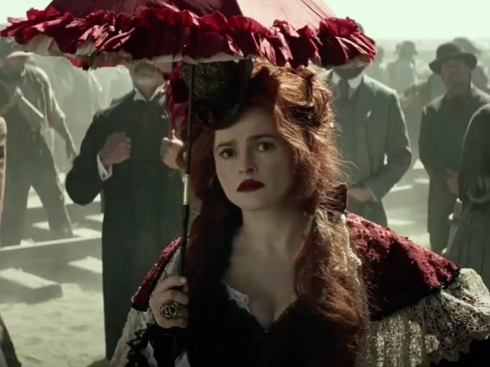 Helena Bonham Carter in "The Lone Ranger" (2013).