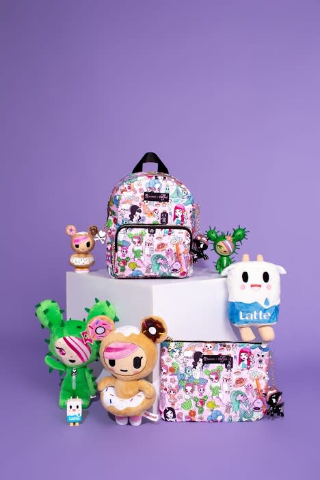 L.A-based art, clothing, and accessories brand Valfré has collaborated with Japanese-inspired brand TokiDoki on a limited-edition line of accessories.